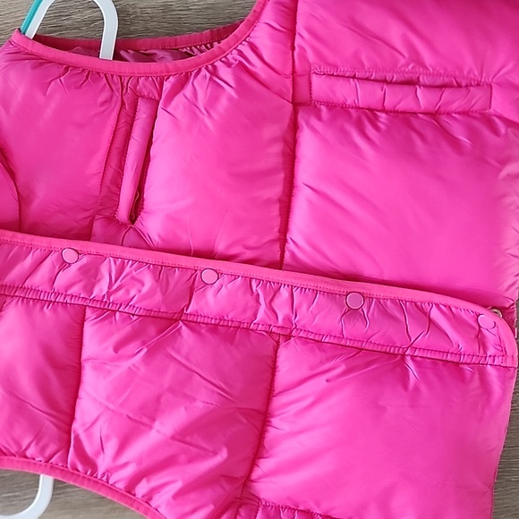 NWT Simply Southern Pink Puffer Vest, Medium - Picture 12 of 12